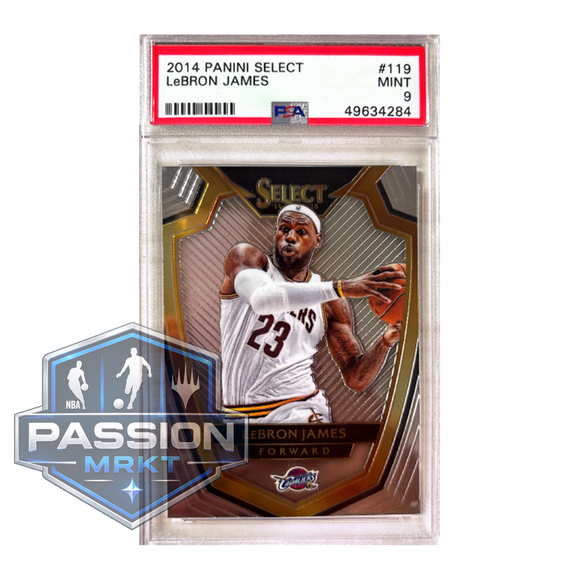 LeBron James PSA 9