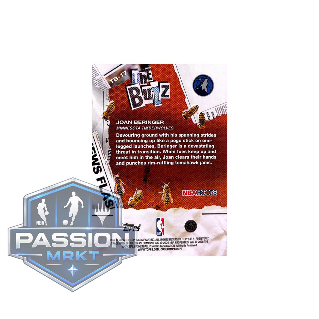 JOAN BERINGER (THE BUZZ) - NBA HOOPS