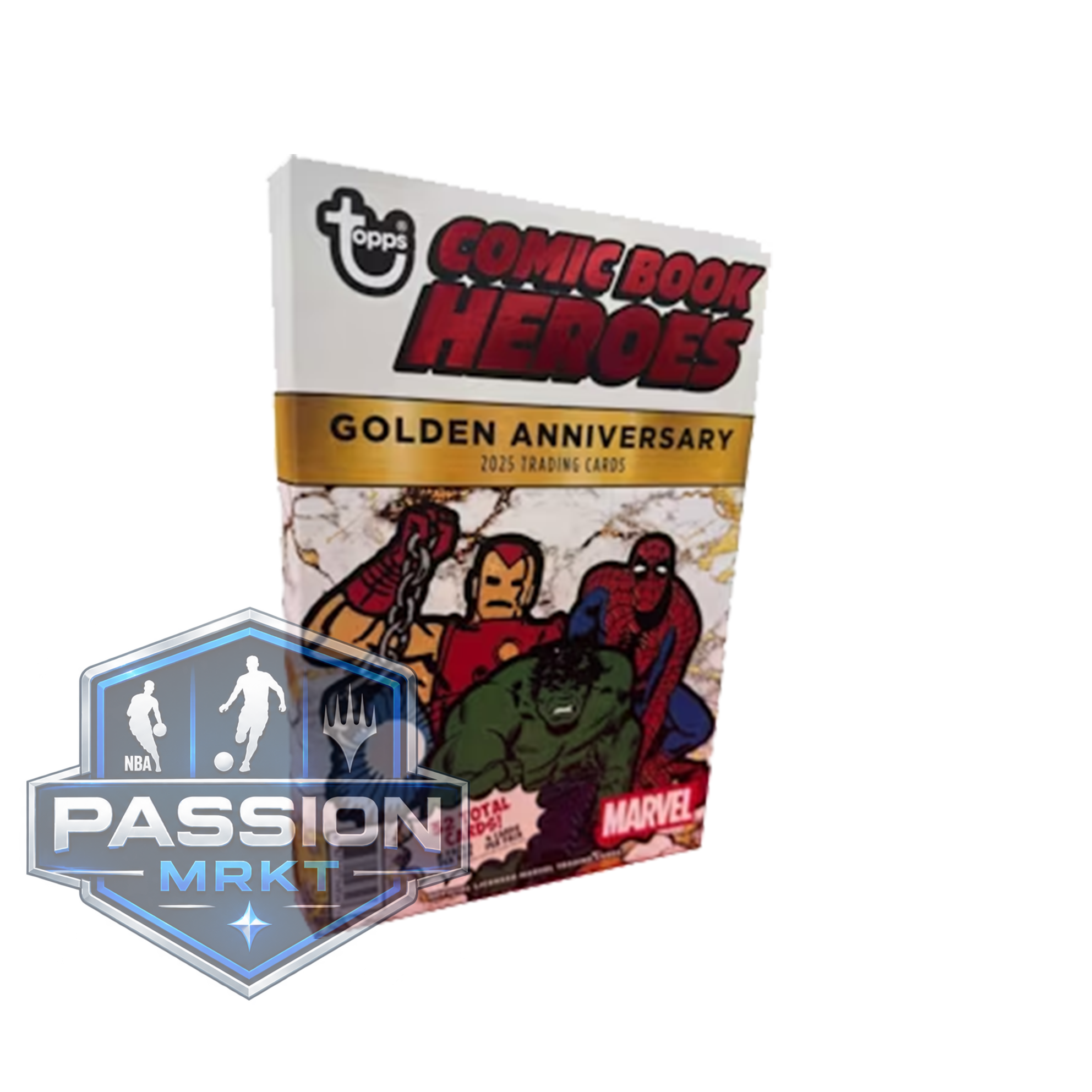 MARVEL COMIC BOOK HEROES 1975 "GOLDEN ANIVERSARY" - TOPPS