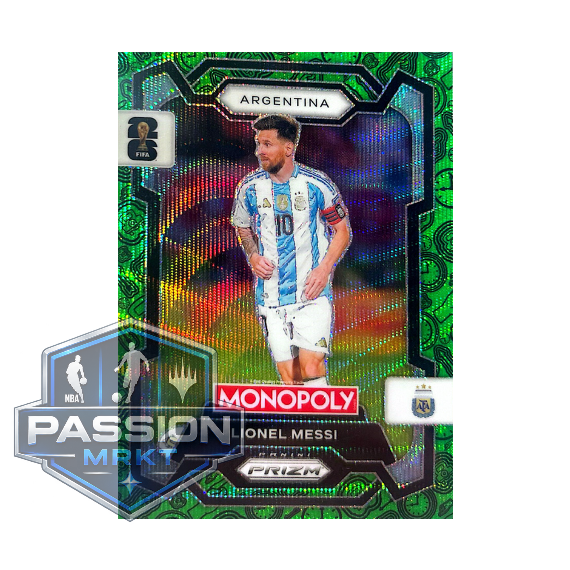 MESSI MONOPOLY GREEN