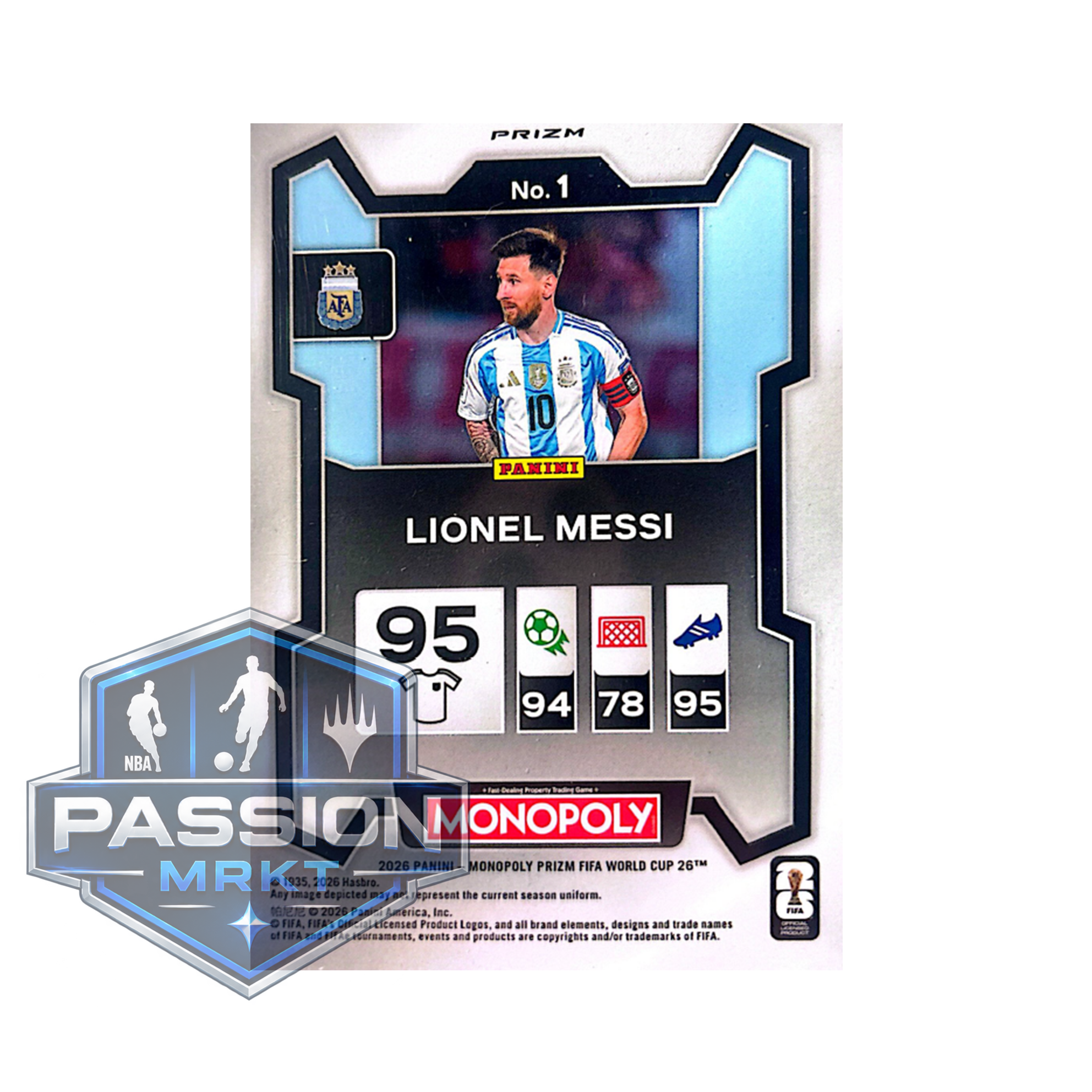 MESSI MONOPOLY GREEN