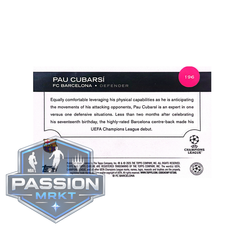 PAU CUBARSI /50