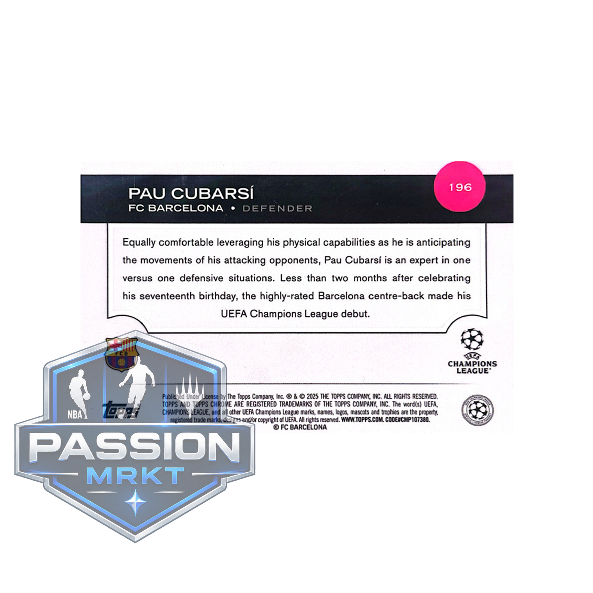 PAU CUBARSI /50
