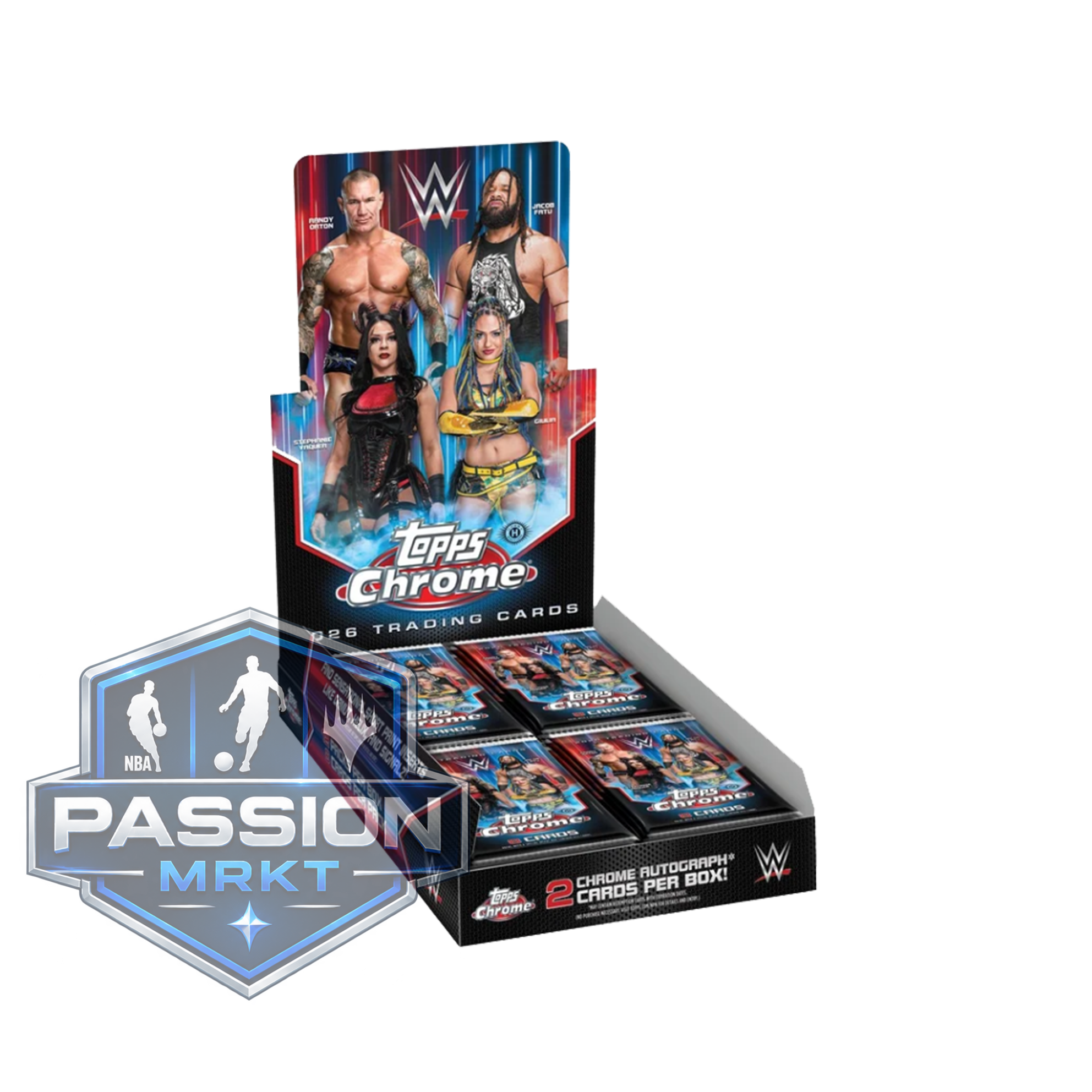 HOBBY BOX WWE 2026 - TOPPS CHROME
